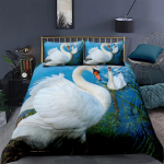 Prindiga Luigevoodipesukomplektid USA Kuningas 259x229cm Kvaliteetne &Uuml;lipehme Mugav Puuvillane Voodipesukomplekt Kodutekstiil Tekikotikomplekt EU Double(200x200cm)