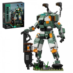 Moc Titanfalls BT-7274 Vanguard-klassi Titan Mecha ehitusklotside komplekt Mudel Mech S&otilde;dalane Mech-eksoskelett Roboti m&auml;nguasjad Laste kingitused with paper Mnaual