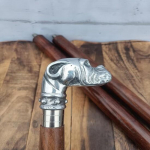 Antiikstiilis Viktoriaanlik Vanaaegne Disainer Messingist K&auml;epidemega Kepp Puidust Jalutuskepp M aero