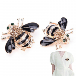 Bee pross Elegantne kullatud peopross Ehted 3cm*2.5cm