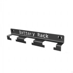 Battery Holder Rack Wall Mounted, Sturdy, Easy to Install, Space Saving Display Hook