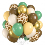 60 tk peoballooni 12-tolline metallik lateks konfeti &otilde;hupallid lindiga s&uuml;nnip&auml;evapeoks, beebipeoks, pulmade kaunistuseks C