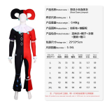 Halloweeni kost&uuml;&uuml;mid 5 Katkise Hingega Kloun Cosplay Klouni Kost&uuml;&uuml;m Laval esinemise kost&uuml;&uuml;m L black