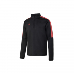 Under Armour Prinditud Logo K&otilde;rge Kaelusega Poollukuga Treening Pikkade Varrukatega Huppar Meeste Huppar Must 22600301-001 M