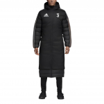 Adidas Juve Talvejope Mugav Soe Kapuutsiga Pikkade Varrukatega Jakk Meeste Jakk Must CY8750 L