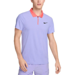 Nike Court Slam Tennise Logo Moodne Mugav Vabaaja Hingav L&uuml;hikeste Varrukatega Polo S&auml;rk Meeste &Uuml;laosad Lilla FQ2015-580 S