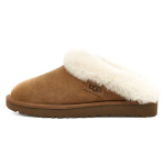 UGG Mugavad Kerged Kummist Tald L&otilde;hnakindel Antibakteriaalne Suletud Varbastega Tuhvlid Naiste Tuhvlid Kastanipruun 1115134-CHE 37