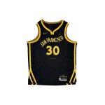 Nike Curry 23-24 Hooaeg NBA Warriors Linnaversiooni S&auml;rk SW F&auml;nnide Versioon Korvpallivest Meeste s&auml;rgid Must DX8502-011 2XL