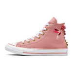 Converse Chuck Taylor All Star Tikitud Kimalase Mustriga K&otilde;rged Laste L&otilde;uendkingad Laste Tossud Roosa A01714C 36