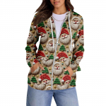 Naiste kapuutsiga dressipluusid Trendikad topid Vabaaja s&uuml;gisemood Pikkade varrukatega taskutega pusa Pullover Kerge XL roheline