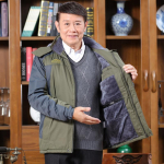 Meeste s&uuml;gis- ja talvine mugav sportlik kapuutsiga jakk Moodne veekindel ja fliisist paks soe mantel vabaaja vaba Parka 9XL 9XL roheline