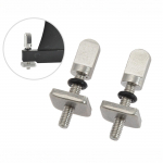 2 PCS Surfboard Tail Fin Screws 316 stainless steel Wakeboard Longboard Replace Screws Surfing Accessories One Size