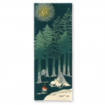 Momin Mumin Miyamoto Tenugui K&auml;ter&auml;tik Vaip Chusen v&auml;rvitud Nuuskm&otilde;mmik ja Telkimine M roheline