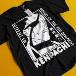 Zaraki Kenpachi s&auml;rk Bleach anime T-s&auml;rk Ichigo Bankai T-s&auml;rk Aizen Yhwach T-s&auml;rk 3XL