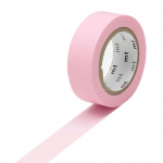 Masking tape unicolore - Rose - 1,5 cm x 7 m roosa