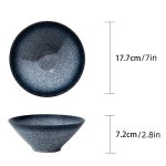 Keraamiline Ramenikauss Retro Keraamiline Kauss Supikauss Salatikulbid Magustoidukausid Sashimikausid Glasuuralune V&auml;rv Restorani Lauan&otilde;ud