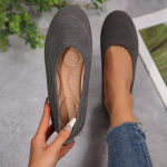 &Uuml;mar Nina Naiste Korterkingad Mugavad Kudumist Baleriinad Vabaaja Slip-on Madalad Kontoripaadi Kingad Suurused Zapatos Mujer 36 hall v&auml;rv