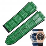 K&auml;erihm HUBLOT BIG BANG 25*19mm Ehtsast Nahast Veekindel Meeste Kellarihm Kett Kell Kummist K&auml;ev&otilde;ru K&auml;epael 25-19mm