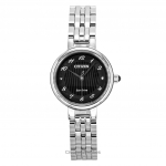 Citizen L Klassikaline Roostevaba Teras Musta Numbrilauaga Eco-Drive EM0990-81E Naiste K&auml;ekell must