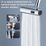 Uus 3/4 k&auml;iguga juga k&ouml;&ouml;gisegisti universaalse p&ouml;&ouml;rleva tila ja pihustiga, vannitoa kraanikausi veekraani pikendus, vihmadu&scaron;i valamu segisti