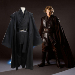 S&otilde;da Uus T&auml;ht Sithi K&auml;ttemaks Anakin Skywalker Cosplay Kost&uuml;&uuml;m T&auml;ielik Komplekt Tag 2XL=US L must