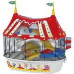 Hamstripuuri Circus Fun 49,5*34*42,5 cm - Punane - FERPLAST