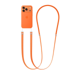 Reguleeritav Crossbody magnetilise paelaga &uuml;mbris iPhone 17 pro jaoks Multifunktsionaalne kaelapaela aksessuaar oranž