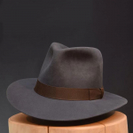 Villane Fedora M&uuml;ts Vintage Pehme Viltm&uuml;tsid Meeste Trilby M&uuml;tsid Populaarsed Peakatted Meeste M&uuml;ts Retro Fedora M&uuml;ts Naistele NZ354 58cm hall v&auml;rv