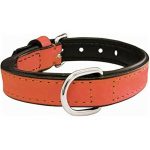 Collier - GLORIA - Rembourrage Col Fourrure - Cuir - Ajustable - Multicolore puhas