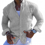 Kevadine Meeste Kleit S&auml;rk Rev&auml;&auml;r Pikad Varrukad &Uuml;herealine Keskpikkus Slim Fit N&ouml;&ouml;bid Kardigan Hawaii Style Puhkuse Rannatopp M hall