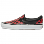 Vans CLASSIC SLIP ON Madalad T&otilde;mblukuta Rula Kingad Unisex Punased Mustad Tossud VN000DCMBRR1 42 punane must v&auml;rv
