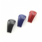 for Nissan X-trail T32 Rogue Qashqai J11 Murano AT 2014 - 2018 Car Gear Head Shift Knob Cover Handball Trim Matt silver