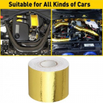 A Roll Intake Reflective Heat Tape High Temperature Wrap &Heat ulation Sound