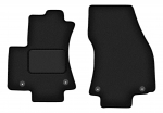Dywaniki samochodowe prz&oacute;d do: OPel Zafira A minivan 7os&oacute;b (1999-2005) czarne