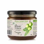 Mee ja v&uuml;rtsidega mee leotatud amla (350 g) | India karusmari toormees | Amla Murabba, rikas C-vitamiini poolest | Immuunsuse tugevdaja | Toores ja puhas |
