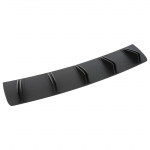 2 tk Kahekihiline 10 F Auto Tagumise Kaitseraua Huul SEAT Leon Cupra MK3 5F jaoks Tagumine Pliiats Fin Stiilis Kumer Kaitseraua Huul Diffuser matt must v&auml;rv