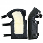 LMoDri nahkvillane t&otilde;ukeratta p&otilde;lvekaitsmed soojad jalgrattas&otilde;it talvel s&otilde;it mootorratta p&otilde;lvekaitsmed paksud tuulekindlad k&uuml;lmad