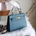 Kelli kott naturaalsest nahast 2025 uus naiste kott k&auml;es kantav k&otilde;rgekvaliteediline k&auml;sitsi valmistatud &uuml;lakeha- v&otilde;i diagonaalkott kaasaskantav naiste kott 25*10*19 sinine