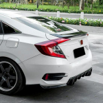 Honda Civic 10. p&otilde;lvkond MC stiilis puurimiseta tagumine tiibspoiler Primer