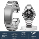 Casio kellarihmale G-SHOCK GST-B400 kumer t&auml;is roostevabast terasest kellarihm meestele Metallist modifitseeritud randmerihm K&auml;ev&otilde;ru tarvikud For GST-B400 h&otilde;be