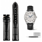 Longines Masters Collection L2 L3 L4 Kellarihm Rihm K&auml;ev&otilde;ru Veisenahk Libliklukk meesterahva kellarihm sinine pruun 20mm