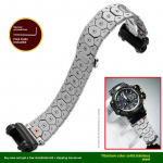 Casio -SHOCK 5410 GPW-1000 GPW1000 seeria muudetud roostevabast terasest rihm meeste metallist k&auml;ev&otilde;ru kella rihm Tarvikud t&ouml;&ouml;riistad For GPW-1000 series