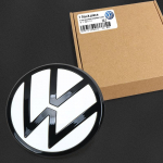 2026 Kuum VW VOLKSWAGENi jaoks Uus Asendusauto Esiradiaatori iluv&otilde;re Embleem Volkswageni VW Golf 7 MK7 2014-2017 Autode Modifikatsioon must valge v&auml;rv