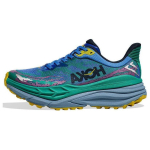 HOKA ONE ONE Stinson 7 Cushioning, Wear Resistant Low top Running Shoes Women's Blue Green 1141531-VTC 41 blue