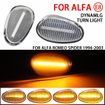 Auto LED D&uuml;naamiline k&uuml;ljesignaal suunatuli Alfa Romeo 145 146 930 155 SPIDER GTV 60603161 60603162 jaoks gray