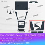 For CHANGAN Deepal S05 2025 2024 Full set interior film Car Panel Film Dashboard Protective Navigation Screen Anti-Scratch Film For LHD
