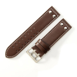 20 22mm Ehtne Nahast K&auml;ekella Rihm Hamilton Khaki Aviation Field Navy H70595593  H77616533  K&auml;ekella Rihm Meeste K&auml;epael Brace 20mm white