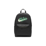 Nike Heritage Logo Prindiga Kangast Seljakott Unisex Seljakott Must Staadioniroheline FN0878010 Black & Stadium Green