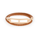 Hermes Roulis Roosa Kuld Sea Nina Pandlaga Punutud Kahekordse Aasaga K&auml;ev&otilde;ru Unisex K&auml;ev&otilde;ru Must H071727FO37 T2