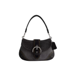 Coach Soho 27 Vabaaja Minimalistlik Teksariidest Ja Taaskasutatud Nahast Rahakott &Otilde;lakott Suur Naiste kotid Must CR737-LHBLC Basic Set (Bag+Dust Bag)